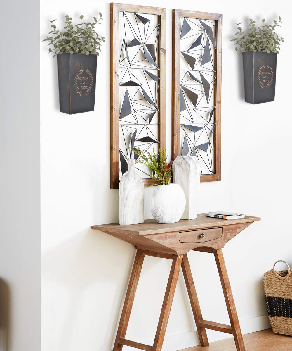 LESEN wall planter with install hardware included for easy mounting.