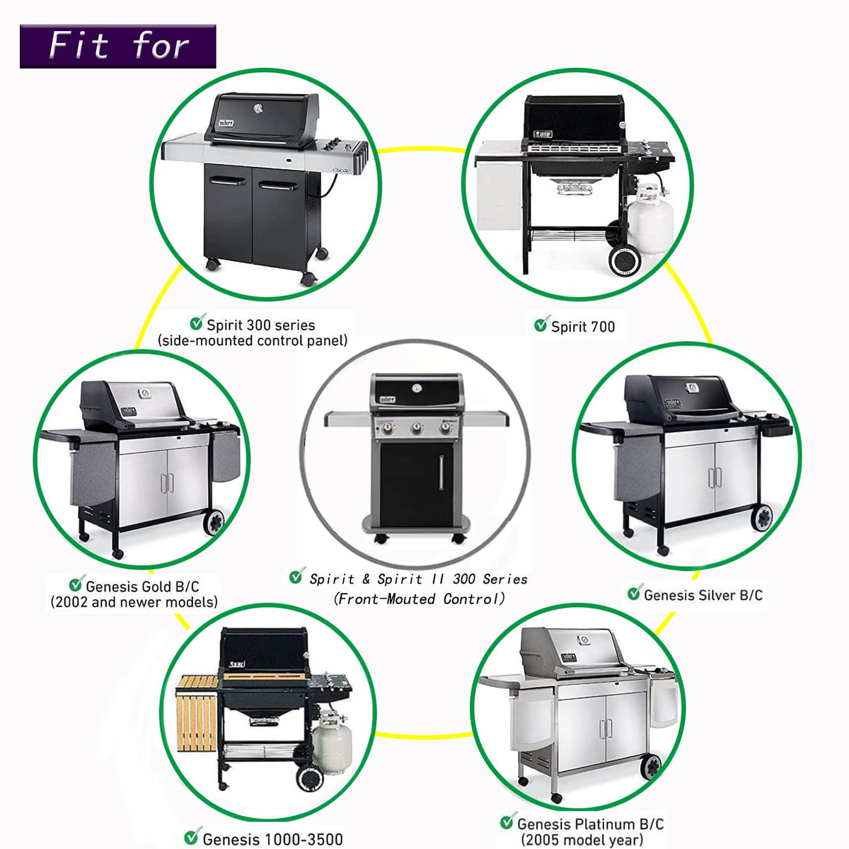 Leship cast-iron grate set delivers clear sear marks.