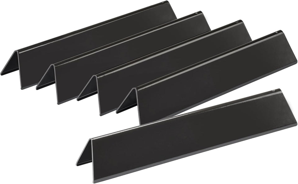 Leship flavorizer bar for Weber Spirit E310 front view showing precise fit and sturdy construction.