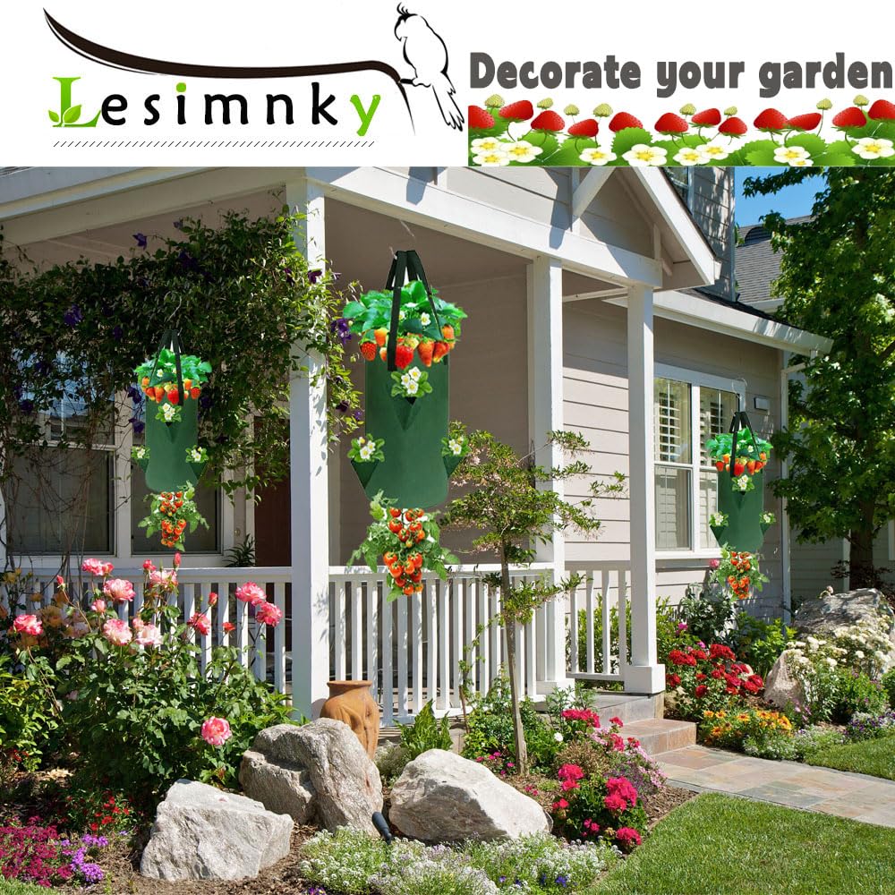 Lesimnky versatile outdoor bags suit tomatoes, strawberries, herbs