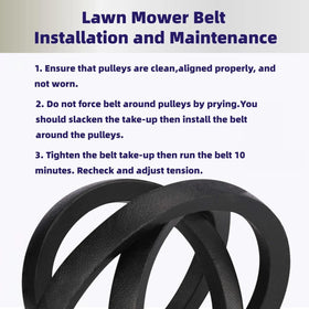 LESIONGO belt on X300 42-inch deck supports steady power transfer