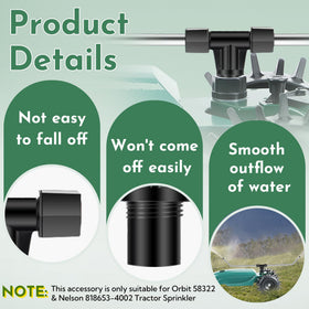 LESYIMOL Orbit 58322 compatibility: fits your existing traveling tractor.