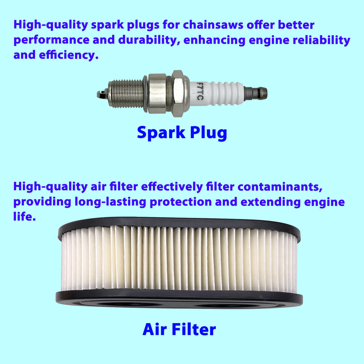 Letayar 593260 spark plug close-up for reliable starts and consistent firing.