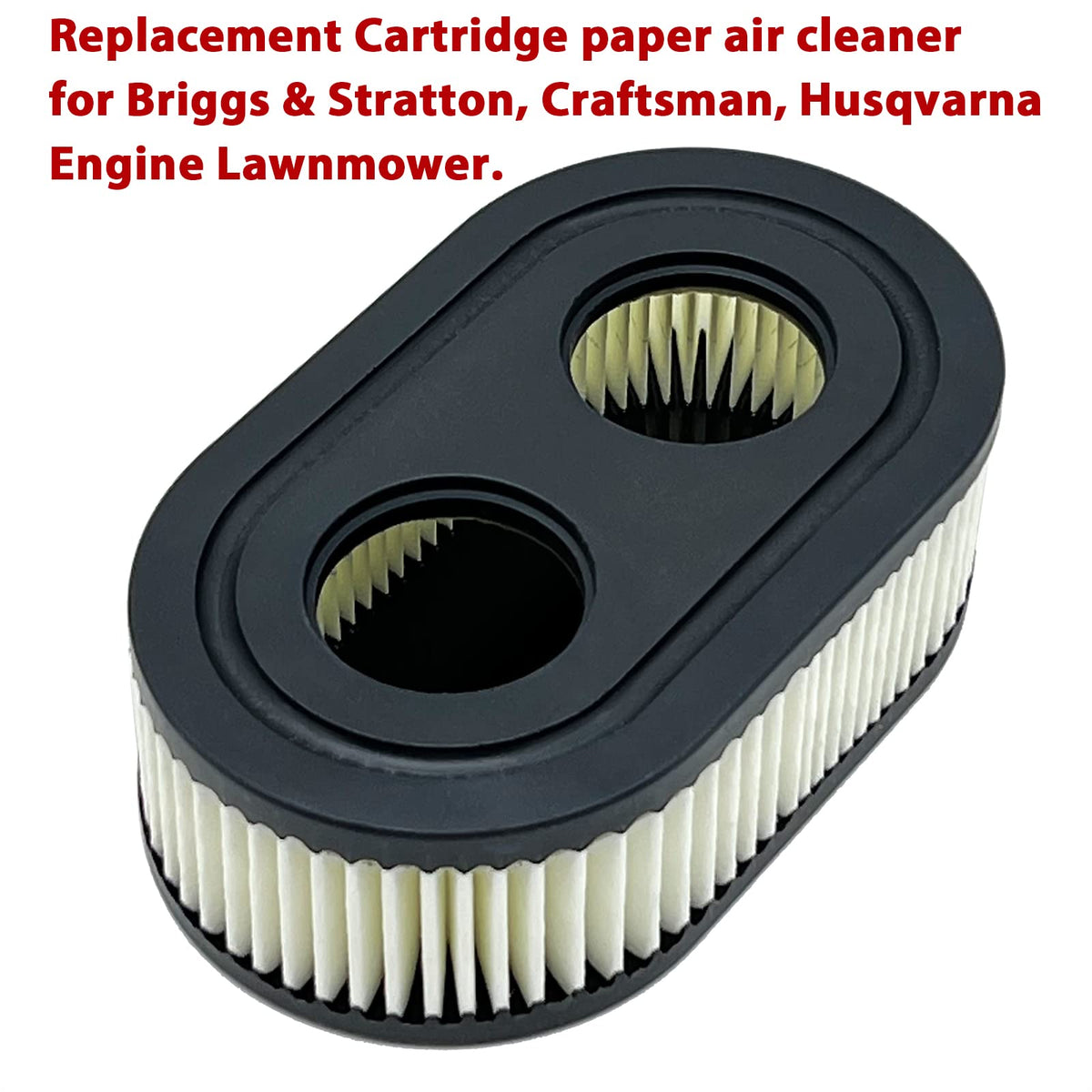 LETAYAR air filter helps maintain mower performance across seasons with regular maintenance
