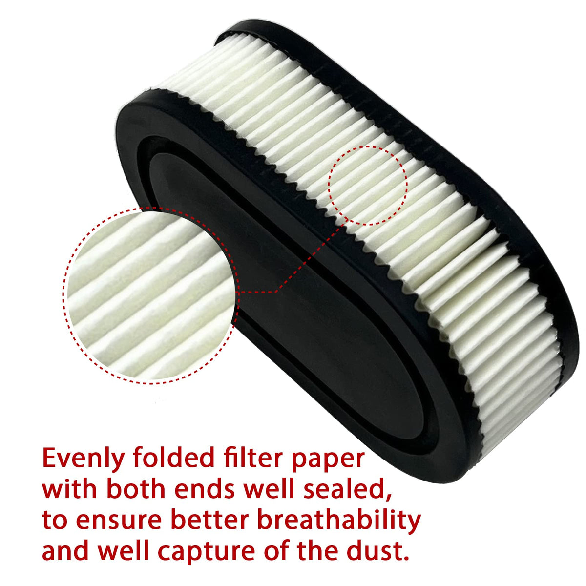 LETAYAR three-pack air filters for 500/550/625 series engines ready for easy swaps