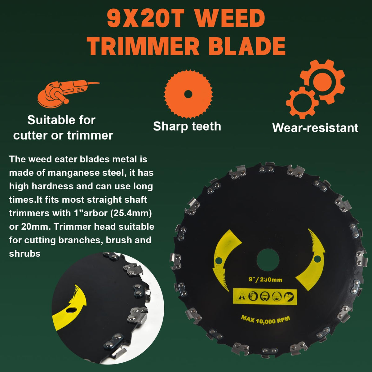 letesult blade adapter kit package for secure trimmer blade installation
