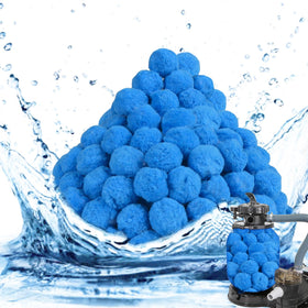 Letesult blue pool filter balls pack for fast filtration and cleaner water.