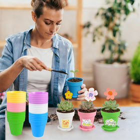 letesult cupcake pots make gifting and party decor for gardeners
