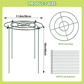 letesult peony cage grid-top offers open design for airflow and growth