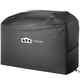 Leteuke grill cover 52in protecting a gas grill on a patio