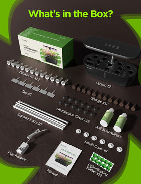 LETPOT dual modes support greens or fruit crops with tailored light