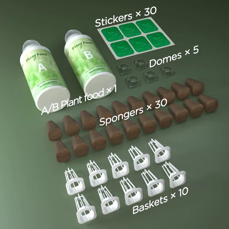 LETPOT A&B nutrients support simple hydroponic feeding during growth