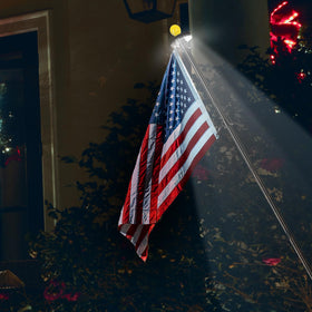 LETSTRY compact, durable design for year-round outdoor flag displays.