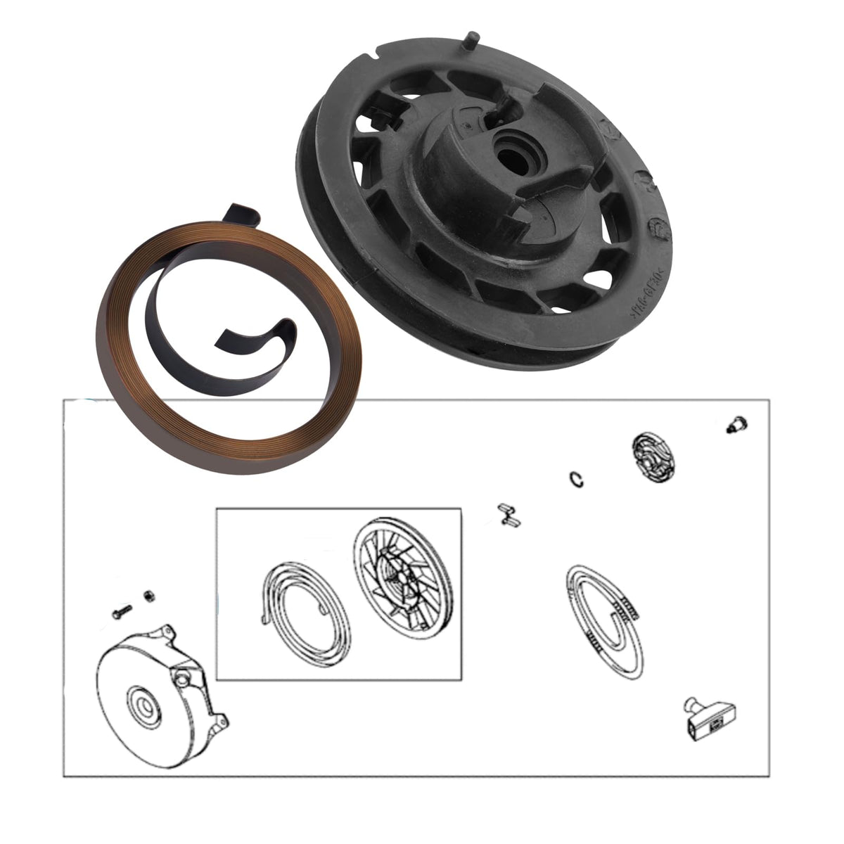LETSYEE OEM-starter-part ensures precise fit for Briggs & Stratton engines