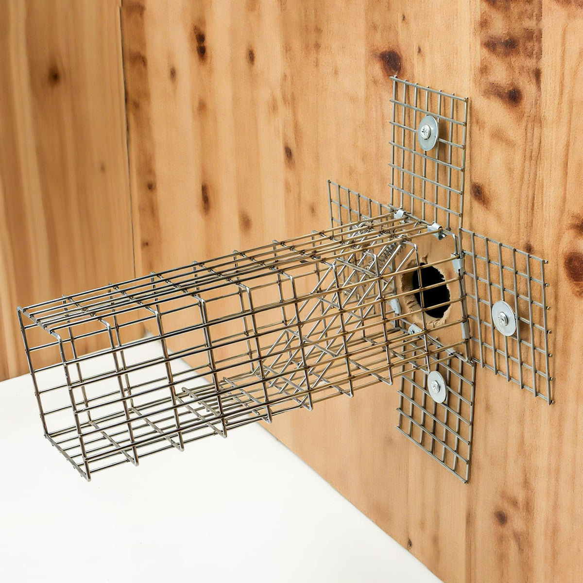 Lettry installation kit featuring screws, copper wire, and cable ties for secure mounting