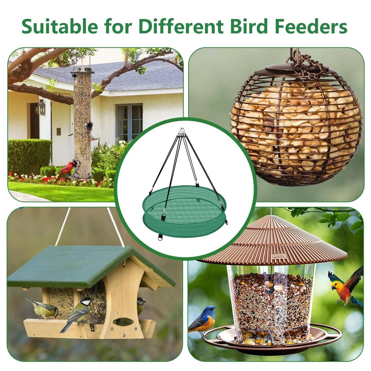 Lettry 2-pack enables multiple feeding locations across your yard.