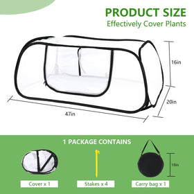 Lettry mesh cover with sturdy metal frame provides durable support.