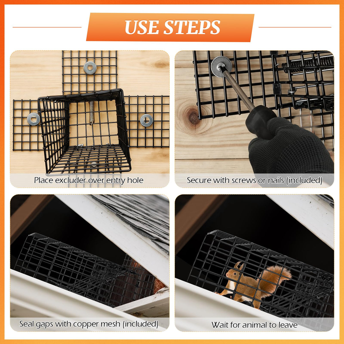 Lettry door kit includes hardware and gloves for secure install.