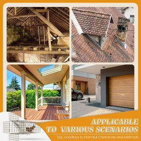 Lettry weatherproof excluder designed for outdoor spaces like chimneys