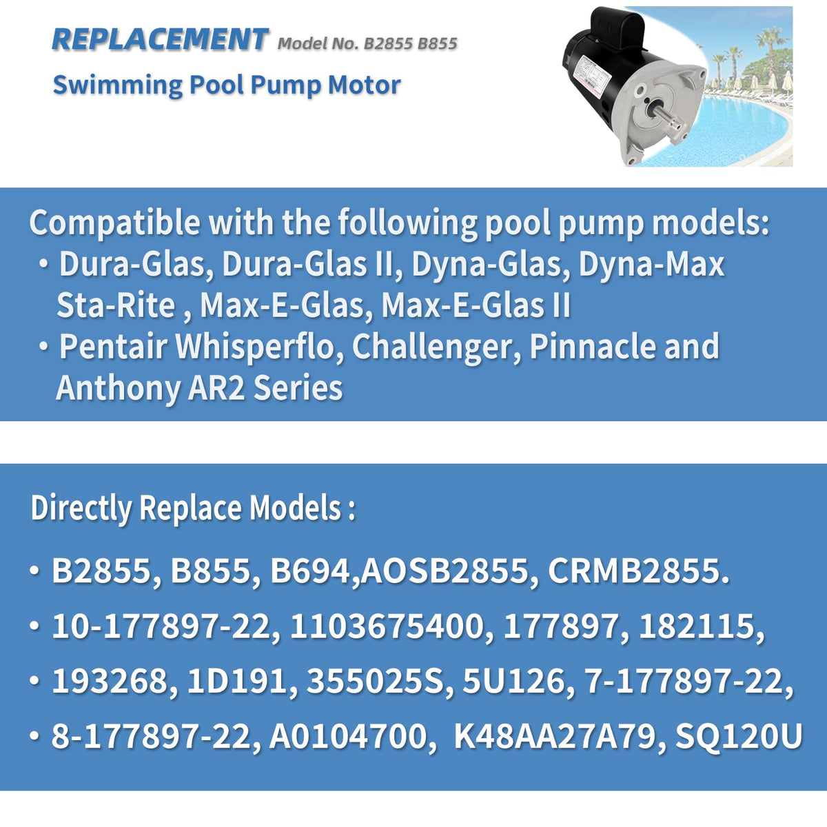 LEUNGOO B2855 includes replace parts like seals and o-rings for quick maintenance