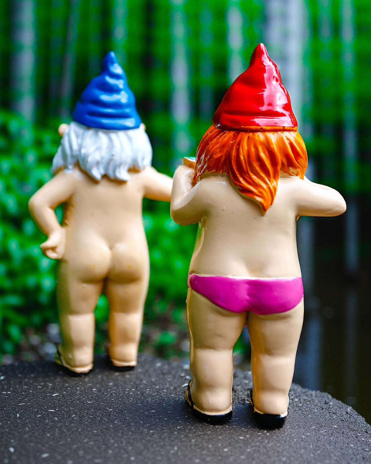 Leverse gnome statue makes a unique, playful gift