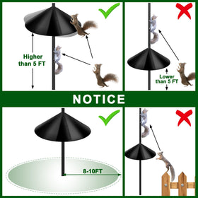 Lezcufer PP material baffle resists rust and keeps your garden neat.