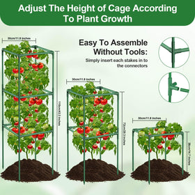 Lezmarket fiberglass cage used as plant support for climbing plants.