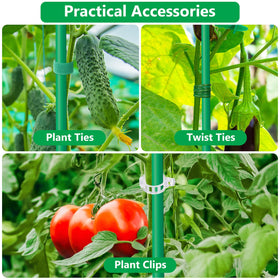 Lezmarket twisted wire provides extra reinforcement for dense vines.