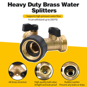 LFSEMINI 3/4 inch thread compatibility with standard spigots and hoses