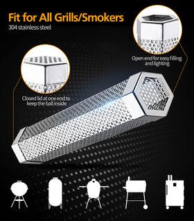 LFSEMINI stainless steel cleaning brush keeps tubes pristine.
