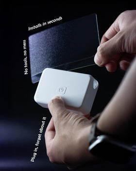 LFSYS easy installation process: plug in and start trapping quickly.