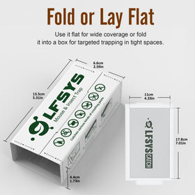 LFSYS extra-strong-adhesive-traps capture pests on contact for reliable results