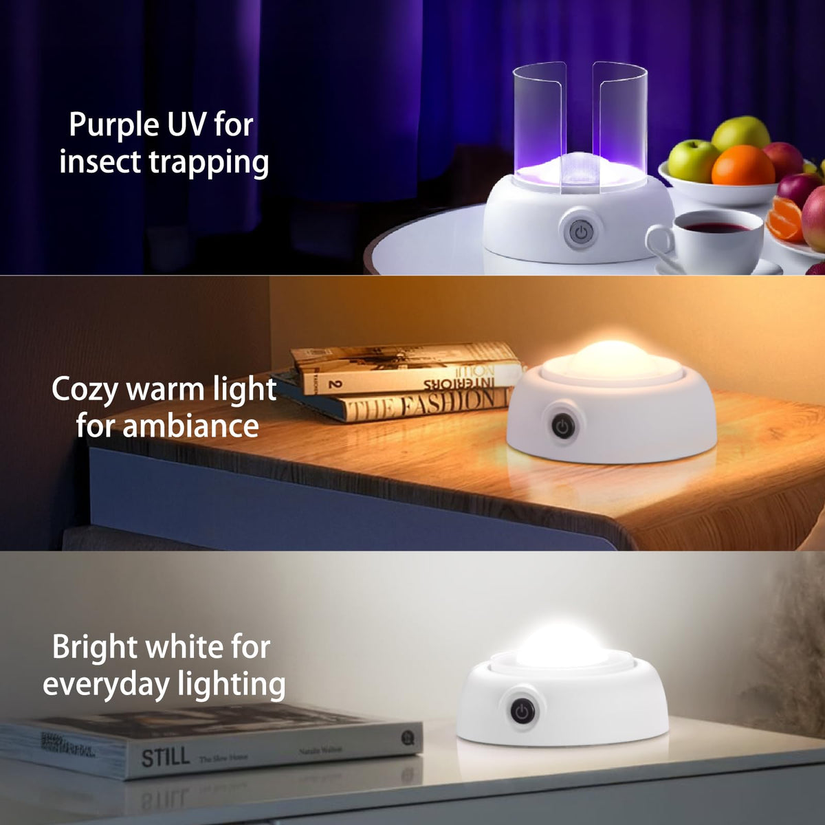 LFSYS fruit fly trap set up at night in a dark room for better attraction