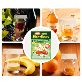 LFSYS mess-free disposal of a full sticky card for easy cleanup.