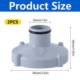 LFUTARI adapter sealing rings ensure tight fit and leak protection.