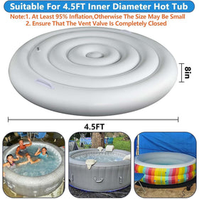 LFUTARI energy-saving lid protecting the tub while conserving warmth.