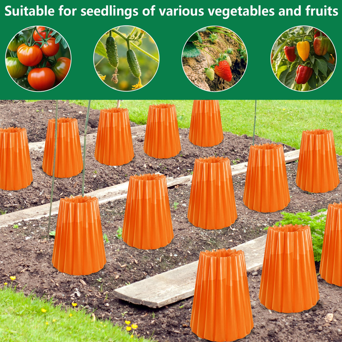 LFUTARI garden insulation shield protecting crops in cool weather.