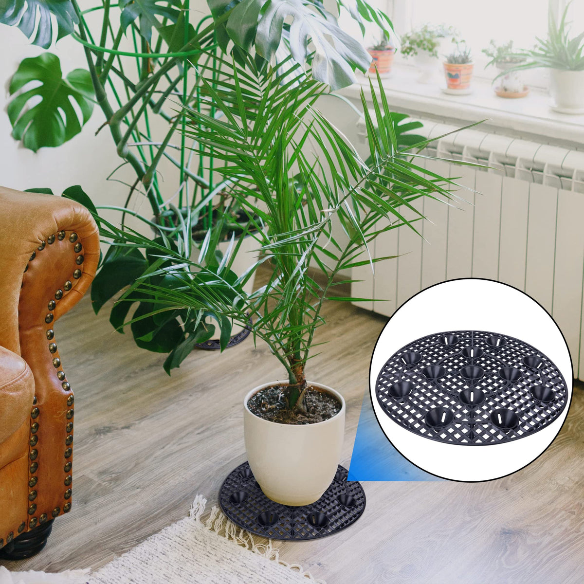 LFUTARI indoor-outdoor-use design fits homes, balconies, and offices for versatile plant care.