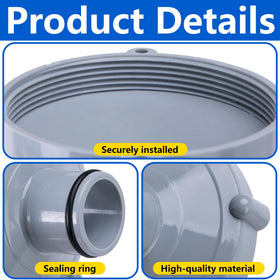 LFUTARI leak-proof connection supports quick setup during pool cleaning.