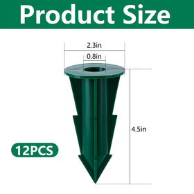LFUTARI center-hole opening enables easy stem insertion and alignment.
