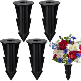 LFUTARI memorial stake center-hole enables quick artificial stem insertion