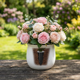 LFUTARI memorial stake suitable for gardens, window boxes, and cemeteries
