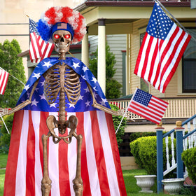 LFUTARI outdoor skeleton decor enhances garden or porch displays