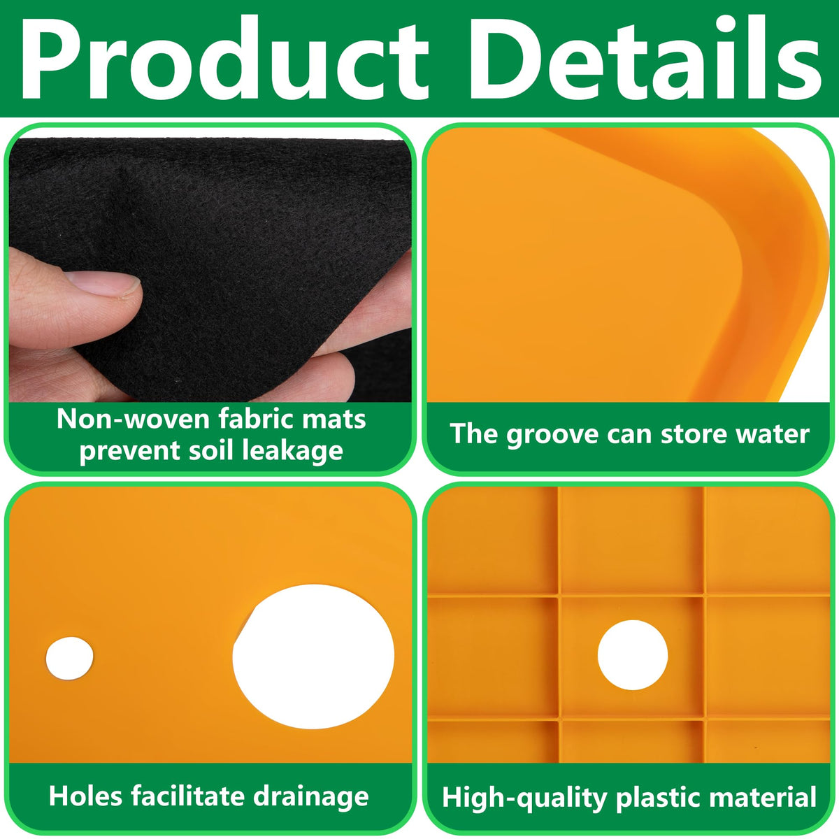 LFUTARI planter insert drainage holes for efficient moisture drainage