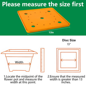 LFUTARI planter insert water-collection channels balancing moisture near roots