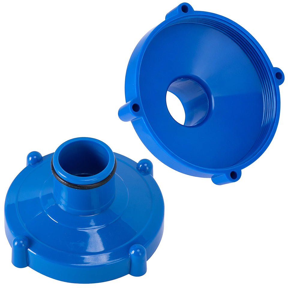 LFUTARI pool hose adapter 2-pack for quick, leak-free connections during pool maintenance.