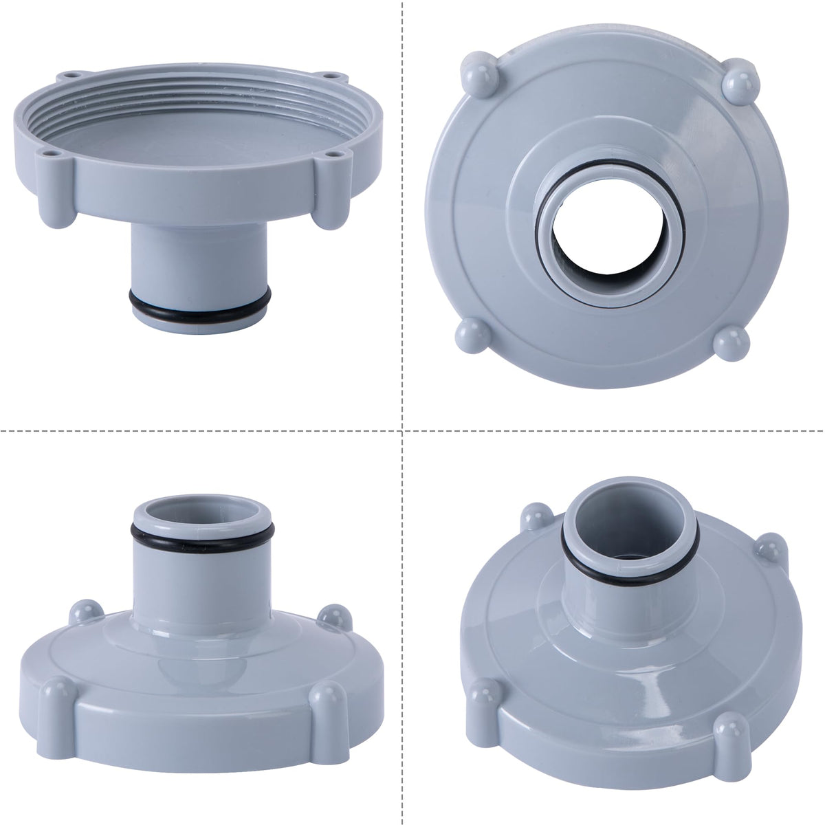 LFUTARI compatible with most above-ground pool systems for efficient cleaning.
