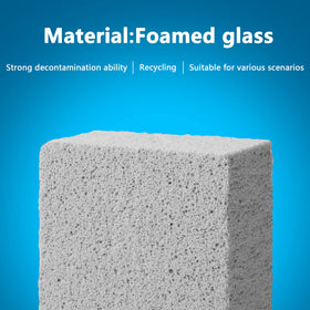 LFUTARI large pumice blocks tackle heavy mineral buildup on grout