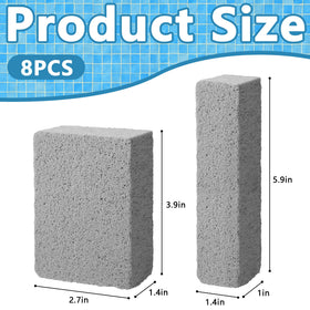 LFUTARI small pumice blocks for precise pool tile cleaning