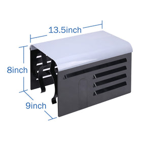 LFUTARI pool pump cover easy install enables quick protection for above-ground pumps